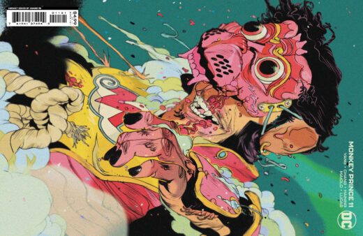 MONKEY PRINCE #11 (OF 12) CVR B SAMI BASRI CARD STOCK VAR (LAZARUS PLANET)