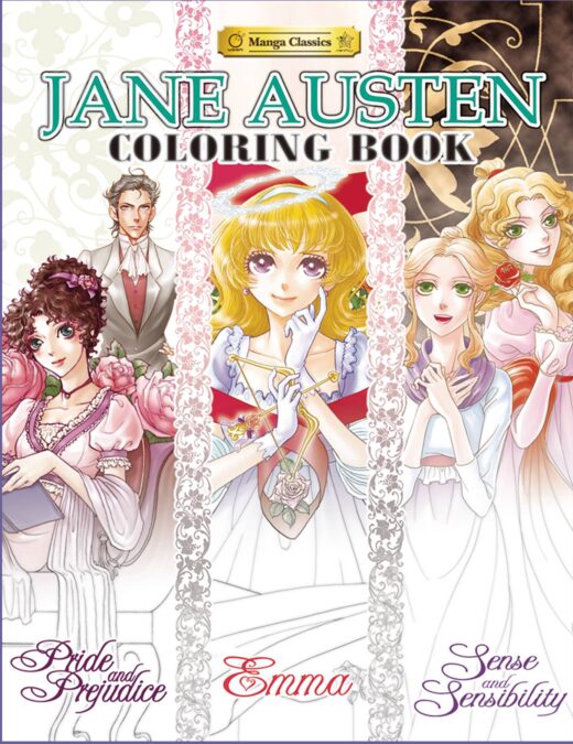 JANE AUSTEN COLORING BOOK SC