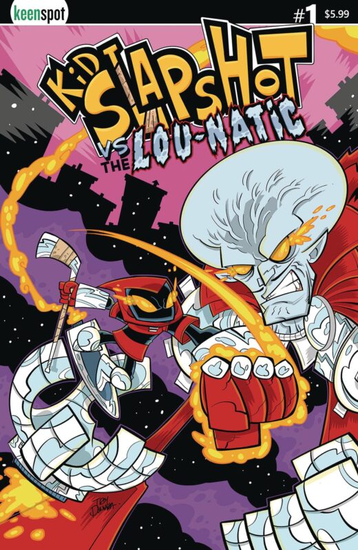 KID SLAPSHOT VS LOU NATIC CVR A DONGARRA