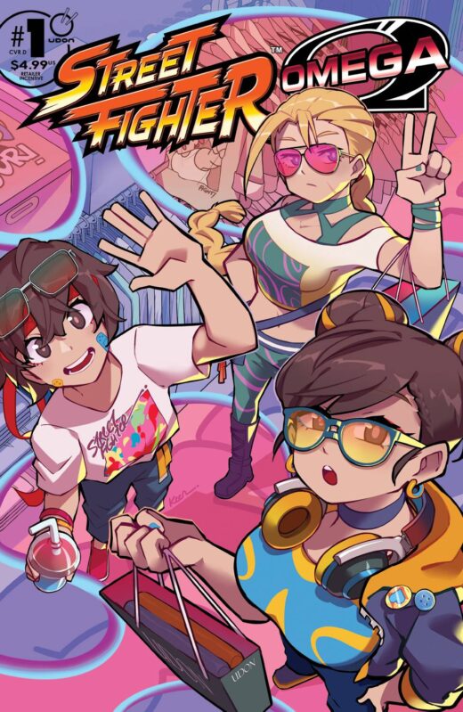 STREET FIGHTER OMEGA #1 CVR D 5 COPY INCV KEENBISCUIT