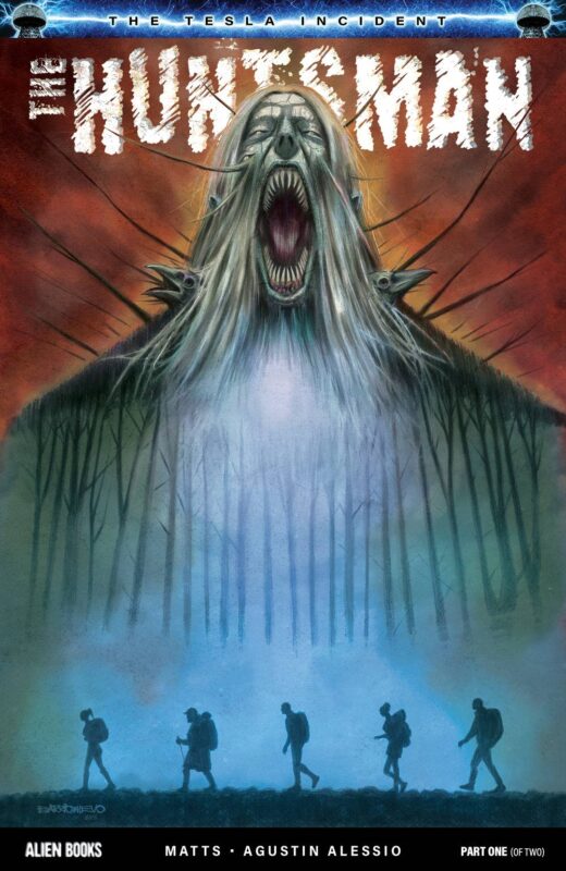 THE TESLA INCIDENT THE HUNTSMAN #1 (OF 2) CVR B BARRIONUEVO