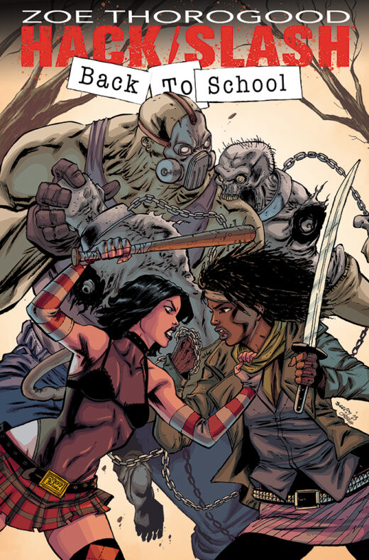 HACK SLASH BACK TO SCHOOL #1 (OF 4) CVR D TIM SEELEY TWD 20 ANNV TEAM UP VAR