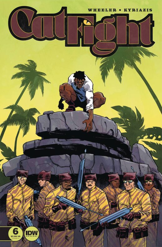 CAT FIGHT #6 CVR A KYRIAZIS