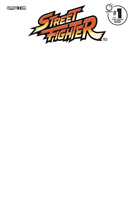 STREET FIGHTER MASTERS: KIMBERLY #1 CVR C BLANK SKETCH