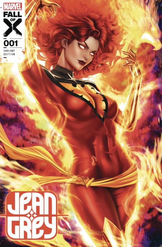 DF JEAN GREY #1 DIAZ COMICXPOSURE EXC VAR (C: 0-1-2)
