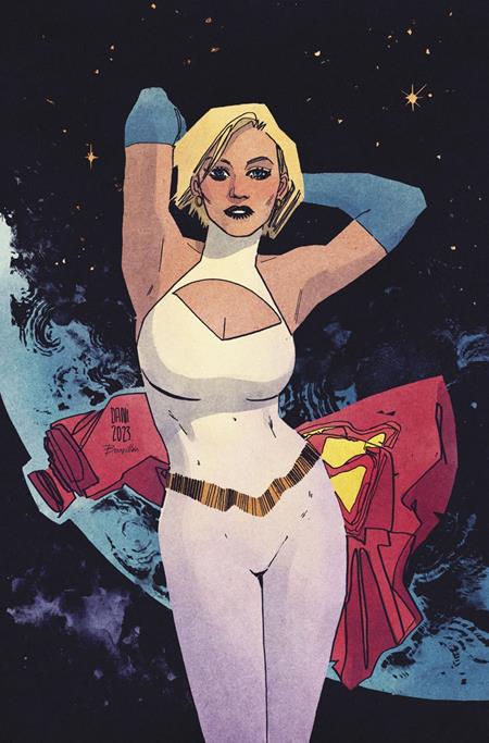 POWER GIRL #05 CVR D INC 1:25 DANI CARD STOCK VAR