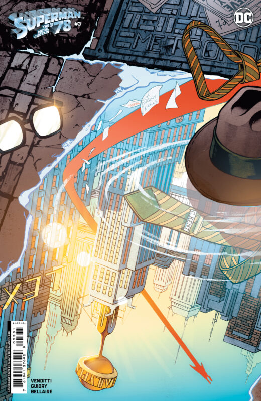 SUPERMAN 78 THE METAL CURTAIN #3 (OF 6) CVR C INC 1:25 DANNY EARLS CARD STOCK VAR