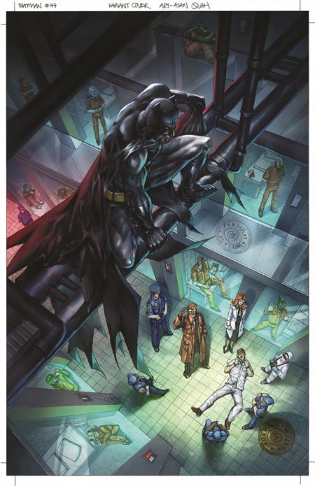 BATMAN (2016) #144 CVR E INC 1:50 ALAN QUAH CARD STOCK VAR