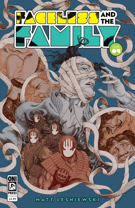 FACELESS AND THE FAMILY #4 (OF 4) CVR B JEREMY BASTIAN VAR