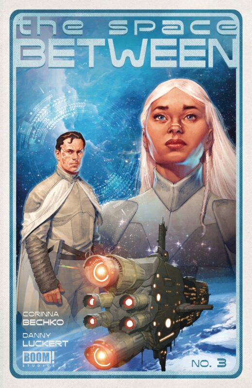 SPACE BETWEEN #4 (OF 4) CVR B PULP VAR OLIVETTI