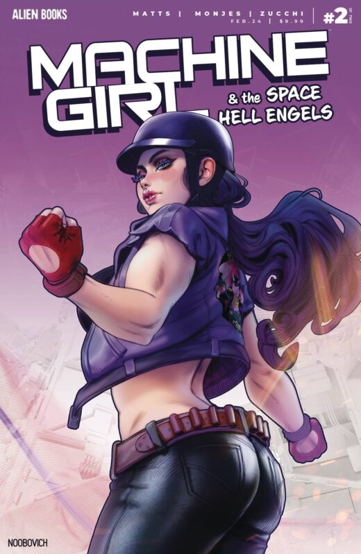 MACHINE GIRL & SPACE HELL ENGELS #2 CVR A NOOBOVICH