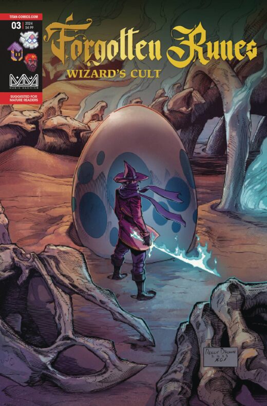 FORGOTTEN RUNES WIZARDS CULT #3 (OF 10) CVR A BROWN (C: 0-1-
