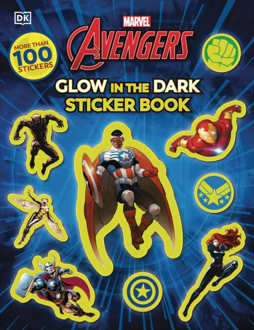 MARVEL AVENGERS GLOW STICKER BOOK SC (C: 1-1-0)