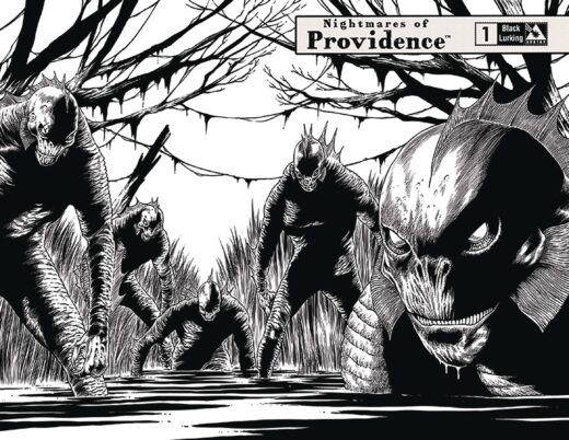 NIGHTMARES OF PROVIDENCE #1 BLACK LURKING VAR (MR)