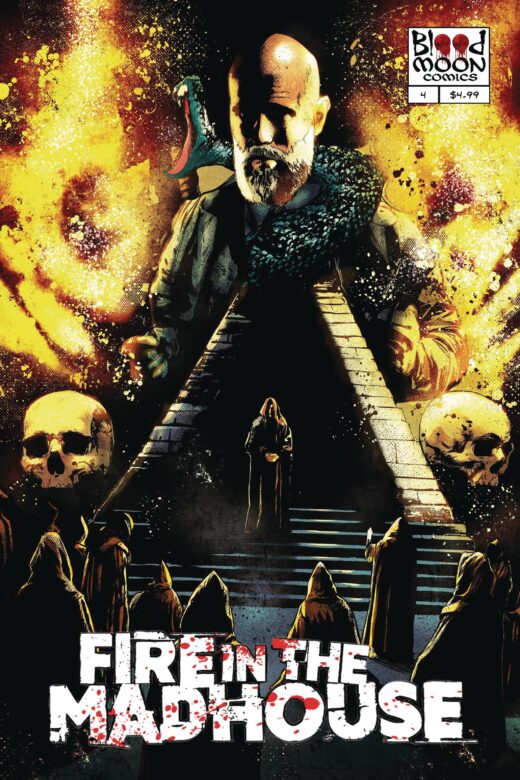 FIRE IN THE MADHOUSE #4 (OF 4) CVR A HERNAN GONZALEZ (MR)