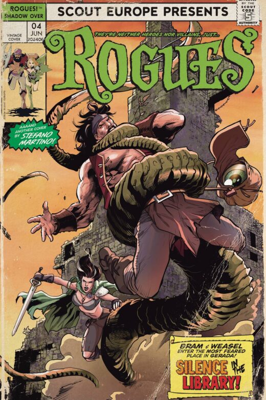 ROGUES #4 CVR B STEFANO MARTINO DISTRESSED ED