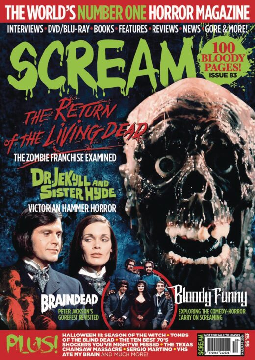 SCREAM MAGAZINE #84 (MR) (C: 0-1-2)
