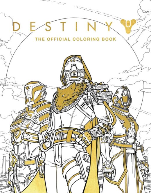 DESTINY OFFICIAL COLORING BOOK SC VOL 02 (C: 0-1-0)