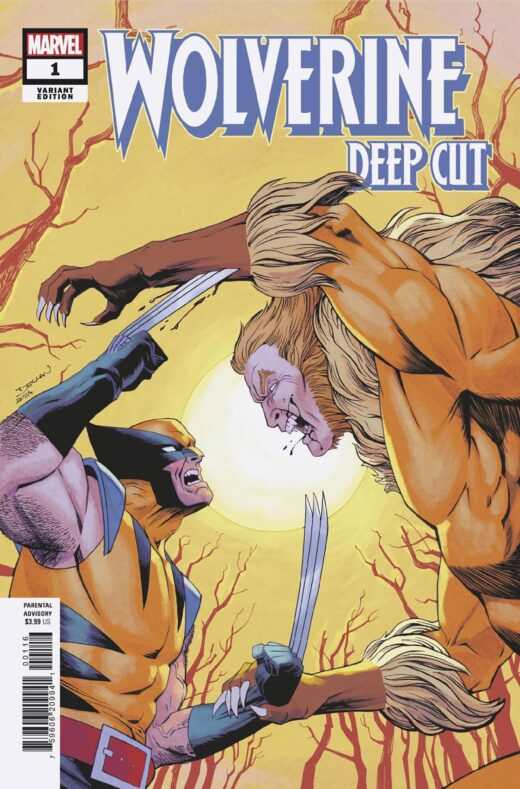 WOLVERINE DEEP CUT #1 (OF 4) 25 COPY INCV DECLAN SHALVEY VAR