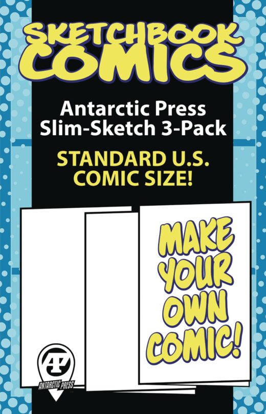 ANTARCTIC PRESS SLIM SKETCH COMIC SIZE 3 PACK ()