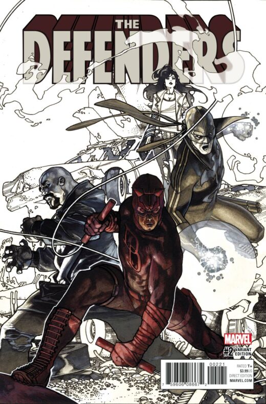 DEFENDERS #2 BIANCHI VAR (1:25 Copies)