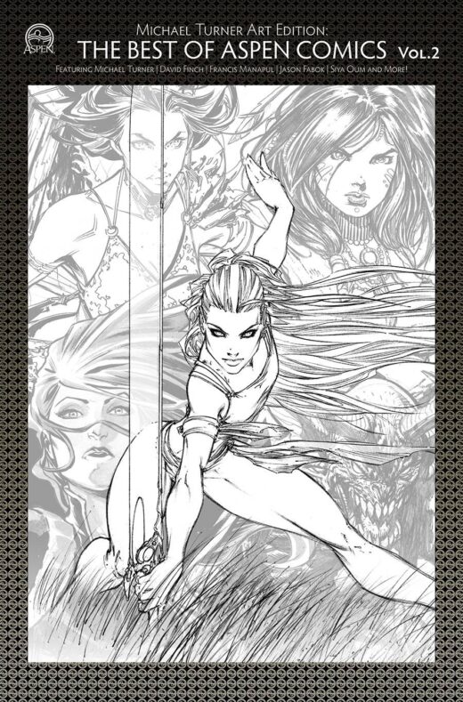 TURNER ART EDTION BEST OF ASPEN COMICS VOL 02 CVR A