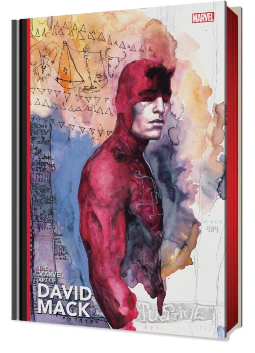 THE MARVEL ART OF DAVID MACK HC (DIRECT MKT ED)