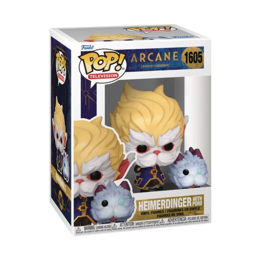 POP TV ARCANE LEAGUE OF LEGENDS HEIMERDINGER W/PORO FIG (C: