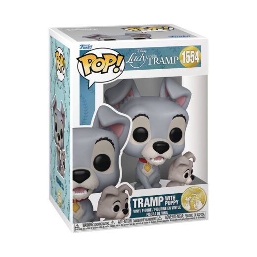 POP DISNEY LADY AND THE TRAMP TRAMP W PUPPY FIG