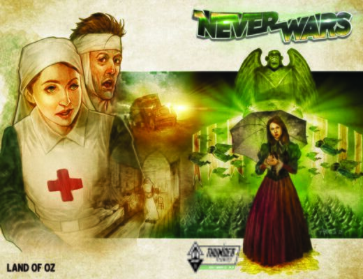 NEVERWARS #1 (OF 9) CVR B ARROZA WRAPAROUND