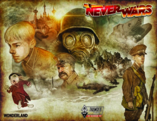 NEVERWARS GEORGIE BIRD / WONDERLAND #1 CVR B ARROZA WRAPAROU