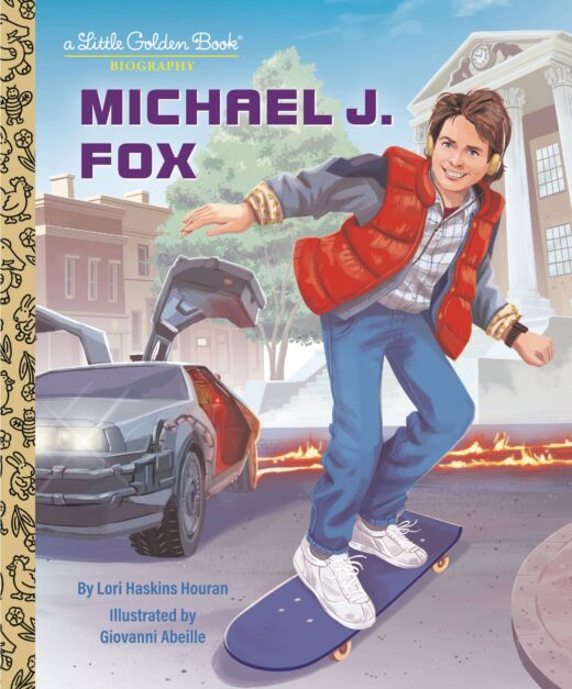 MICHAEL J FOX LITTLE GOLDEN BOOK BIOGRAPHY HC (C: 0-1-2)
