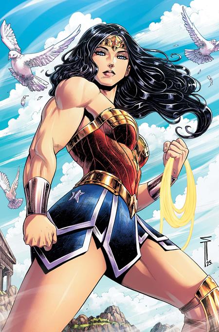 WONDER WOMAN #22 CVR F INC 1:25 SERG ACUNA CARD STOCK VAR