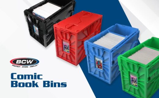 COMIC BOX: BCW PLASTIC COMIC BIN (Green)