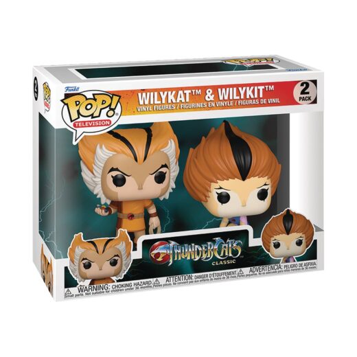 POP ANIMATION THUNDERCATS S3 WILYKAT & WILYKIT 2PK FIG (C: 1