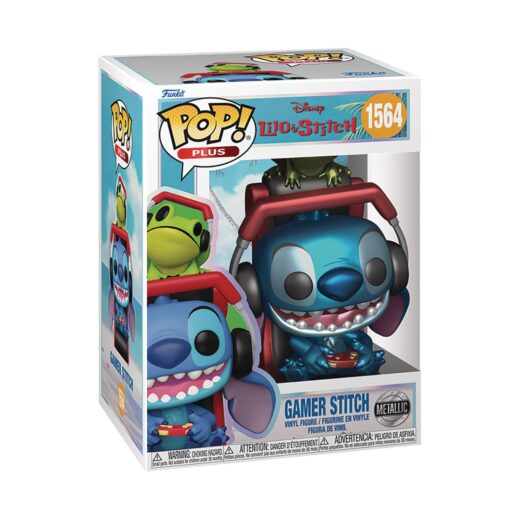 POP PLUS LILO & STITCH GAMER STITCH MT FIG