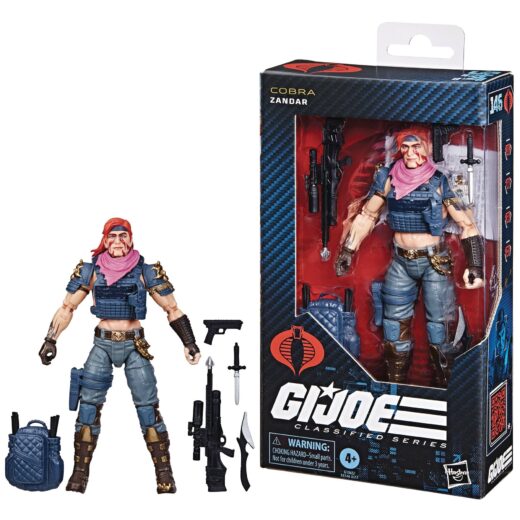 GI JOE CLASSIFIED SERIES 6IN ZANDAR AF (Net)