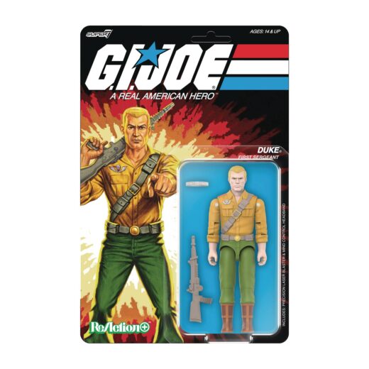 GI JOE REACTION PLUS WV2 DUKE CARTOON VER AF (Net) (C: 1-1-2