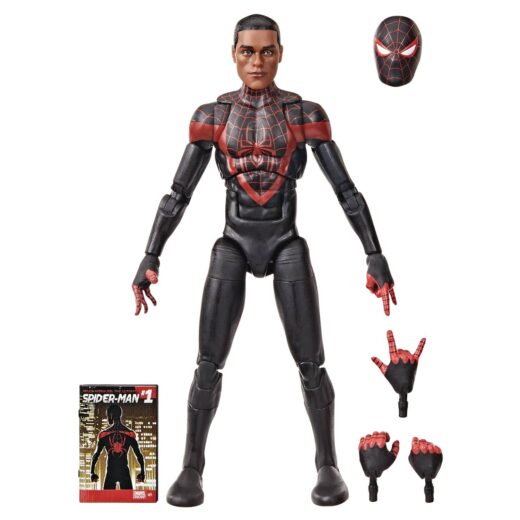 MARVEL LEGENDS 6IN ULT SPIDER-MAN #1 MILES MORALES AF (Net)