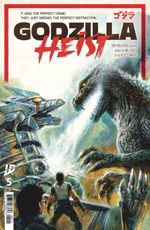 GODZILLA HEIST #5 CVR A EGGLETON