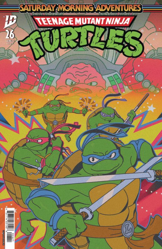 TMNT SATURDAY MORNING ADV #26 CVR B BOXERBUN