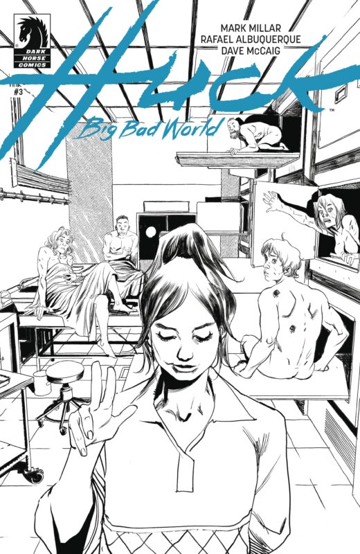 HUCK II #3 CVR B ALBUQUERQUE B&W (MR)