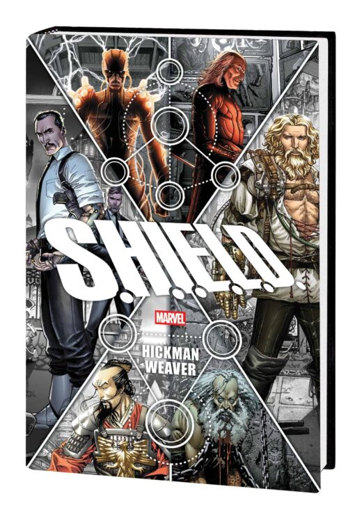 SHIELD BY HICKMAN & WEAVER OMNIBUS HC DUSTIN WEAVER DM VAR