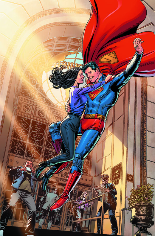 SUPERMAN #27 CVR G DAN MORA SUPERMAN MOVIE CARD STOCK VAR