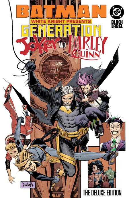 BATMAN WHITE KNIGHT PRESENTS HARLEY QUINN AND GENERATION JOKER THE DELUXE EDITION HC (MR)
