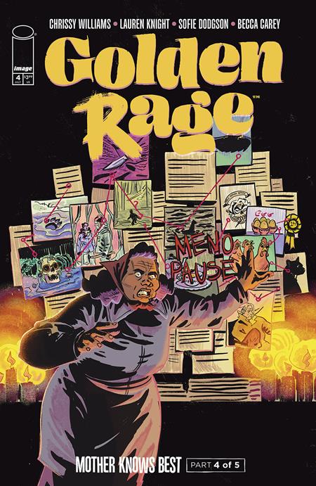 GOLDEN RAGE MOTHER KNOWS BEST #4 (OF 5) CVR A LAUREN KNIGHT (MR)