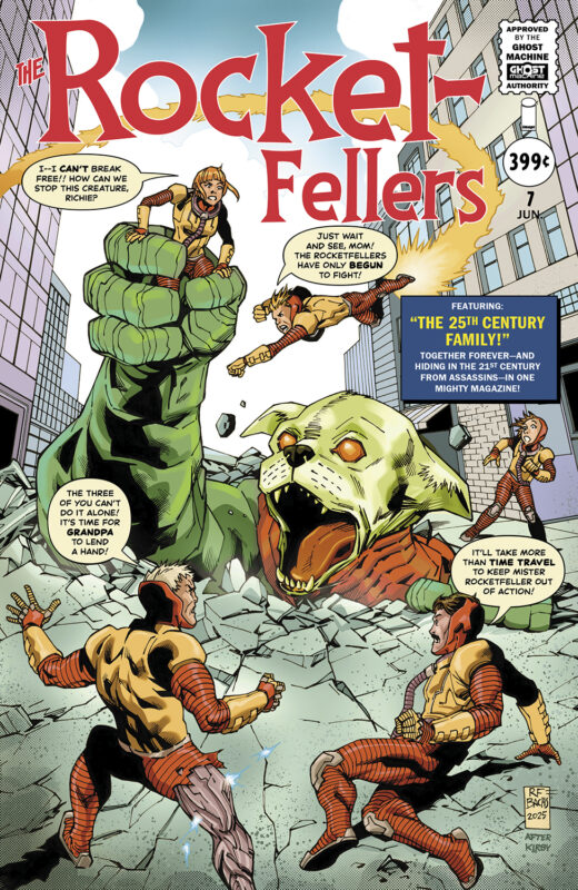 ROCKETFELLERS #07 CVR D RAMON BACHS FANTASTIC FOUR HOMAGE VAR