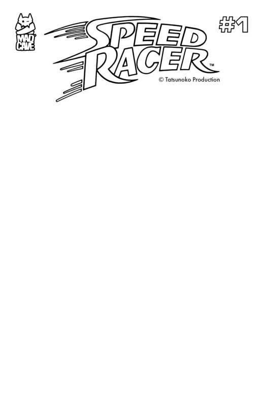 SPEED RACER #1 CVR F BLANK VAR