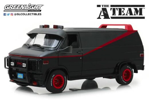 THE A-TEAM TV SERIES 1/18 SCALE 1983 GMC VANDURA (Net) (C: 1