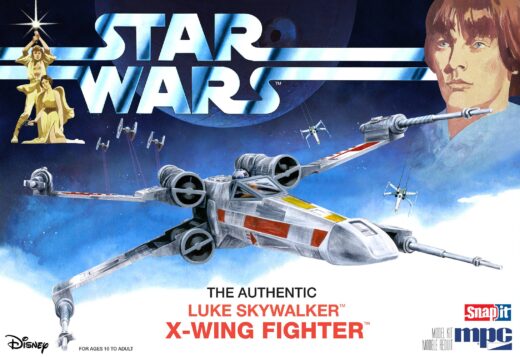 MPC SW ANH X-WING FIGHTER 1/64 SNAP MODEL KIT (Net) (C: 1-1-